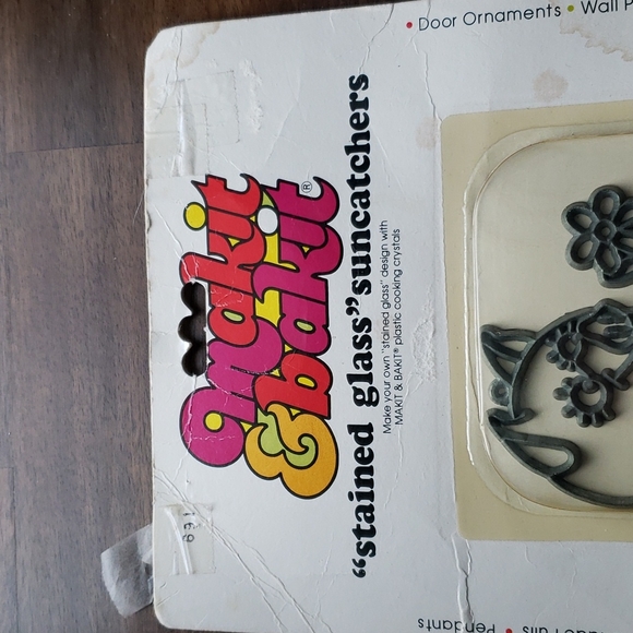 Makit & Bakit stained glass suncatchers pig - Picture 2 of 8